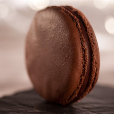 Petit Macaron Chocolat NOIR